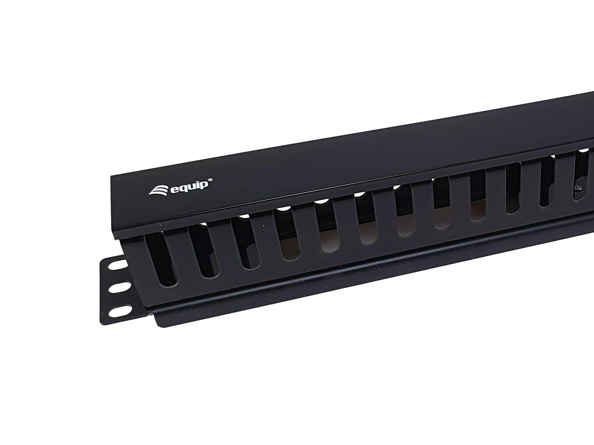 Painel de Gestão de Cabos EQUIP 327314 (Preto) — miniatura 3