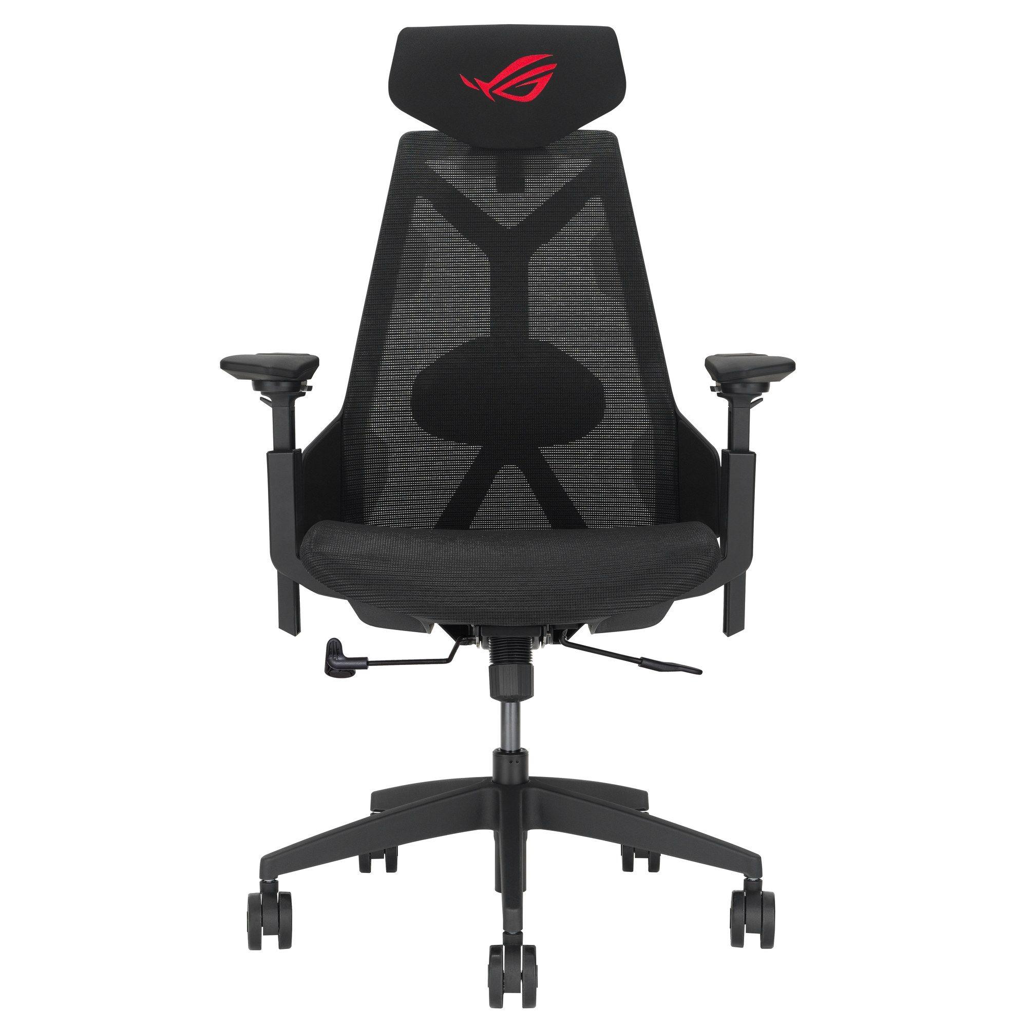 Cadeira Gaming ASUS ROG Destrier Core (150 kg - 137,5 cm - Espuma, Poliuretano - Preto)