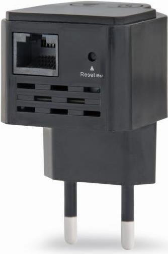 Repetidor Wi-Fi GEMBIRD WNP-RP300-03-BK (300 Mbit/s - 2.412-2.484 GHz - Preto)