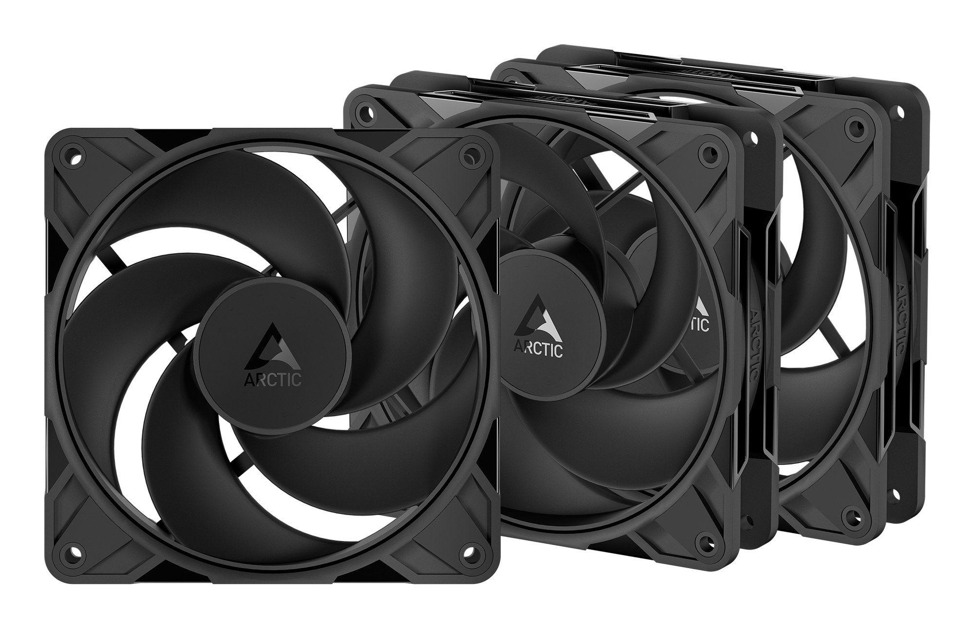 Ventoinhas para Caixa de Computador ARCTIC P12 Pro Reverse PWM PST (Preto)