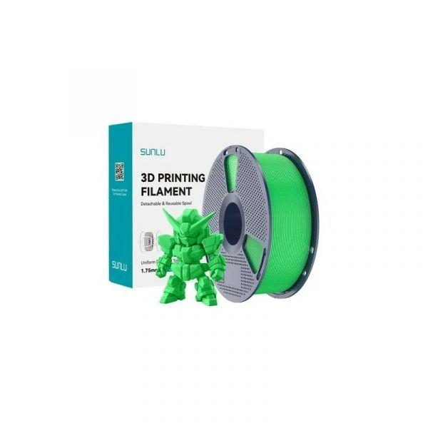 Filamento de Impressão 3D SUNLU PLA+ 2.0 (Verde)