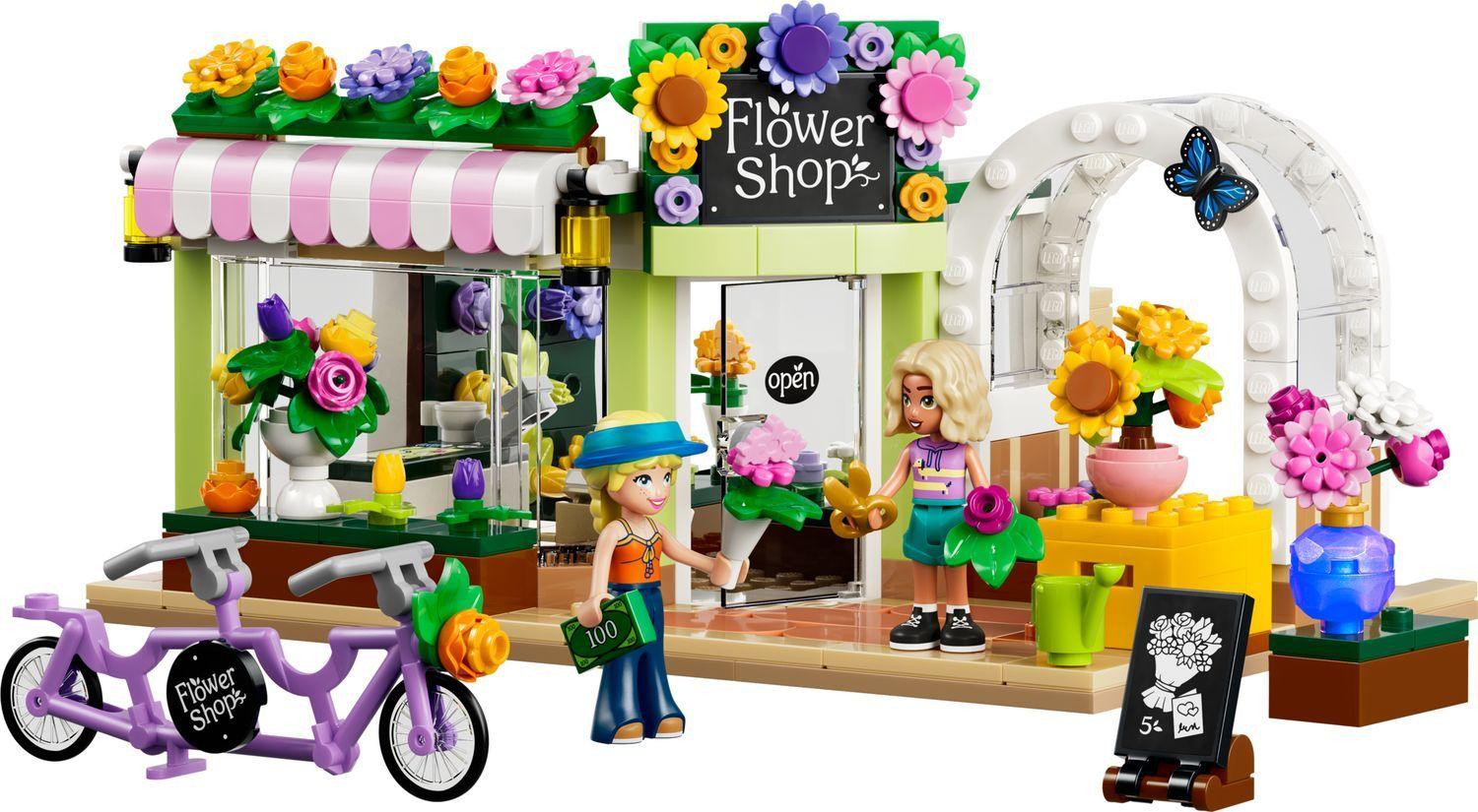 LEGO 42693 Friends Loja de Flores Criativa (7+ anos - 377 peças)