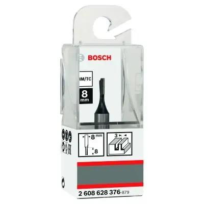 Fresa Recta BOSCH 2608628376 (Haste 8 mm - Diâmetro 3 mm - Comprimento 51 mm), miniatura 2