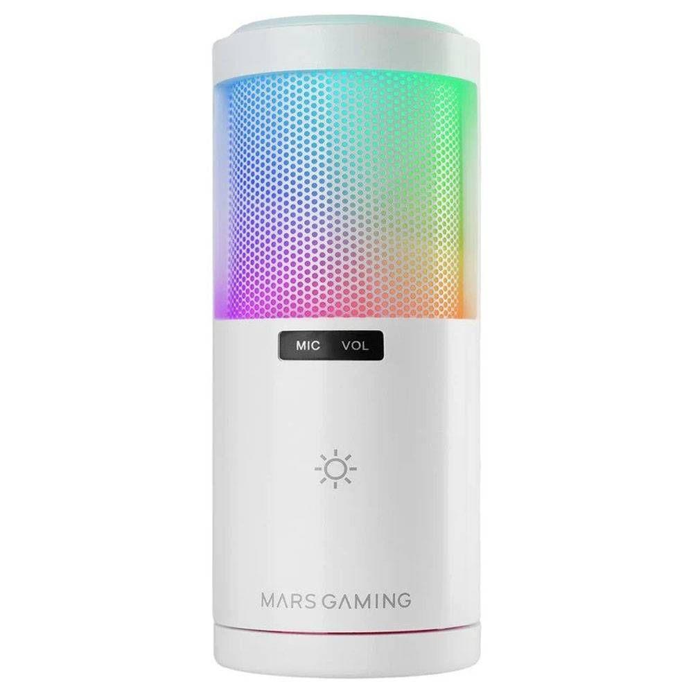 Microfone Condensador Cardióide MARS GAMING MMIC-SC (USB Type-A para USB Type-C - Branco) — miniatura 2