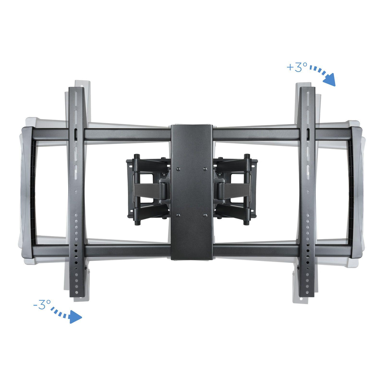 Suporte de Parede TV TOOQ LP75100TN-B (60-100" - VESA 900 x 600 mm - 80 kg - Preto), miniatura 7