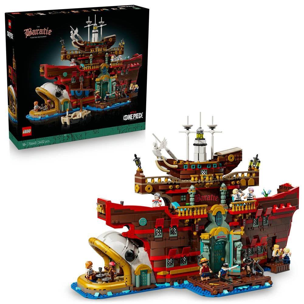 LEGO 75640 One Piece Baratie, o Restaurante Flutuante (18+ anos - 3402 peças), miniatura 3