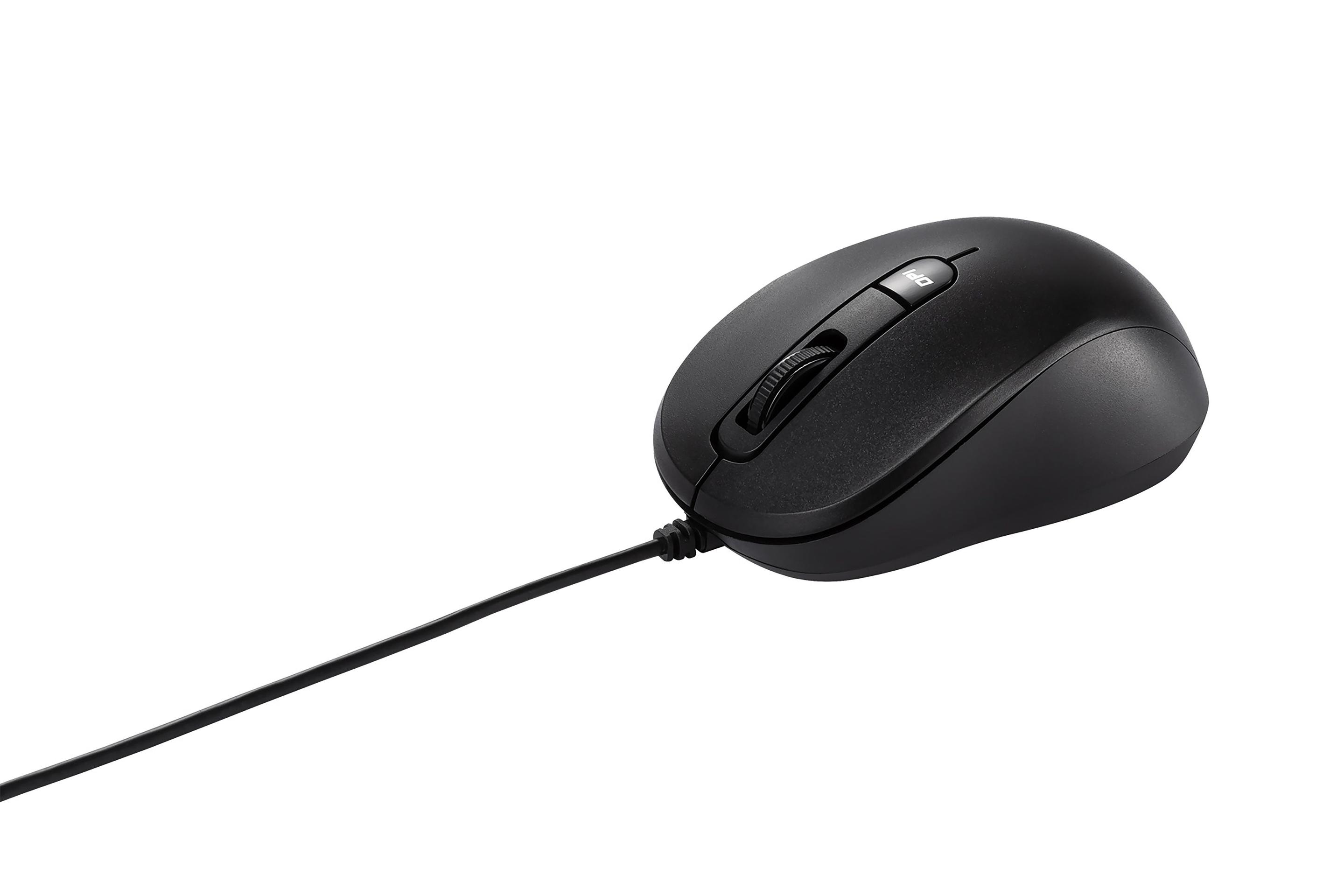 Rato ASUS MU101C (Ambidestro - 3200 DPI - Ótico - Preto)