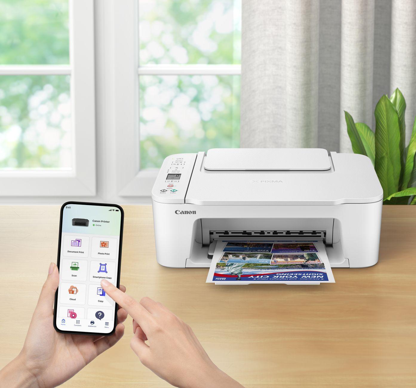 Impressora Multifunções CANON PIXMA TS3751i (A4 - Impressão a cores - 60 folhas - Branco) — miniatura 9
