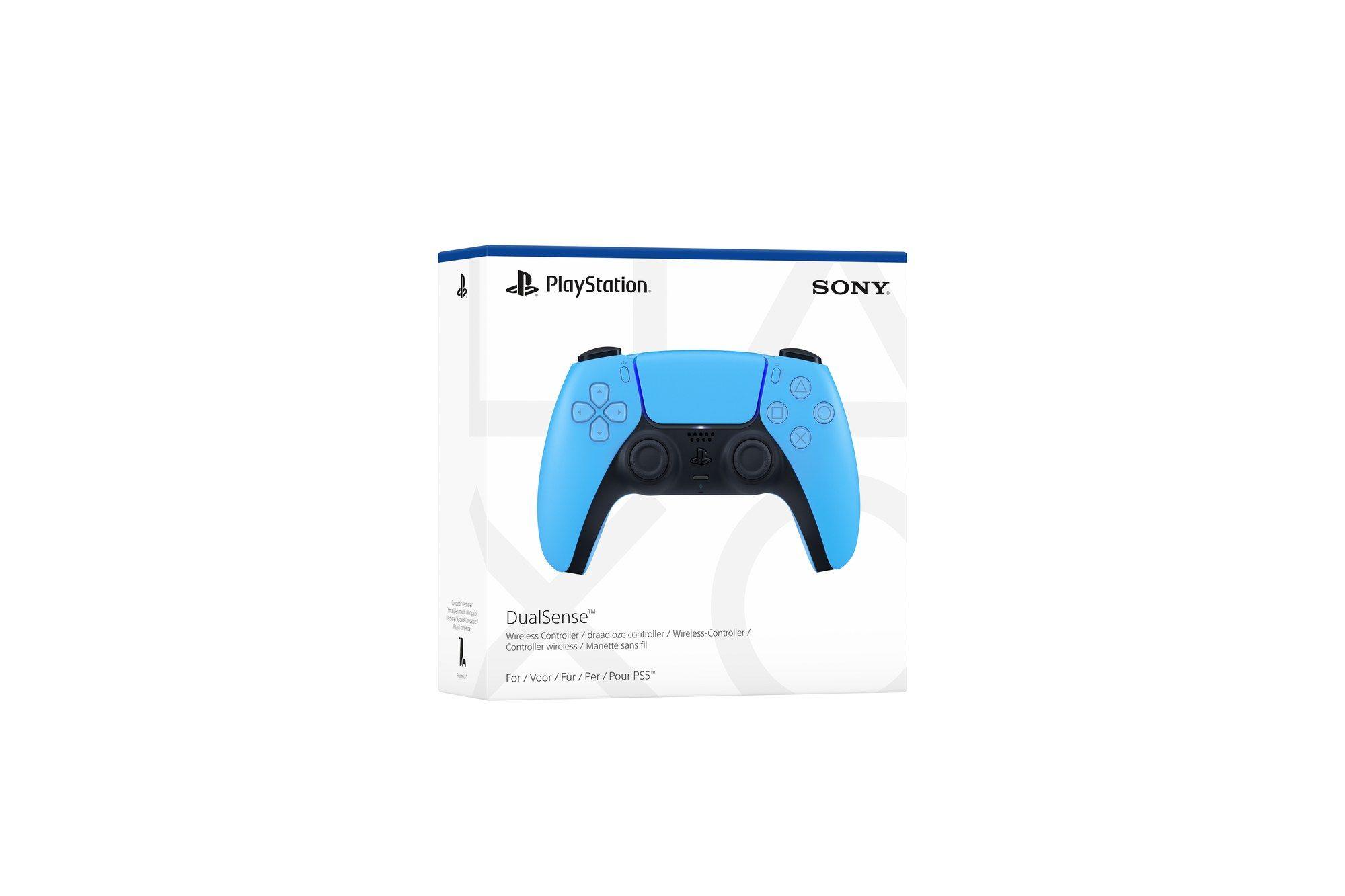 Comando SONY DualSense V2 1000040195 (PlayStation - Bluetooth e USB - Com fios e sem fios - Azul Estelar) — miniatura 6
