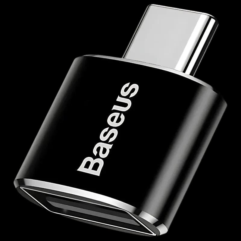 Adaptador OTG BASEUS CATOTG-01 (USB Tipo C - USB-A - Preto)