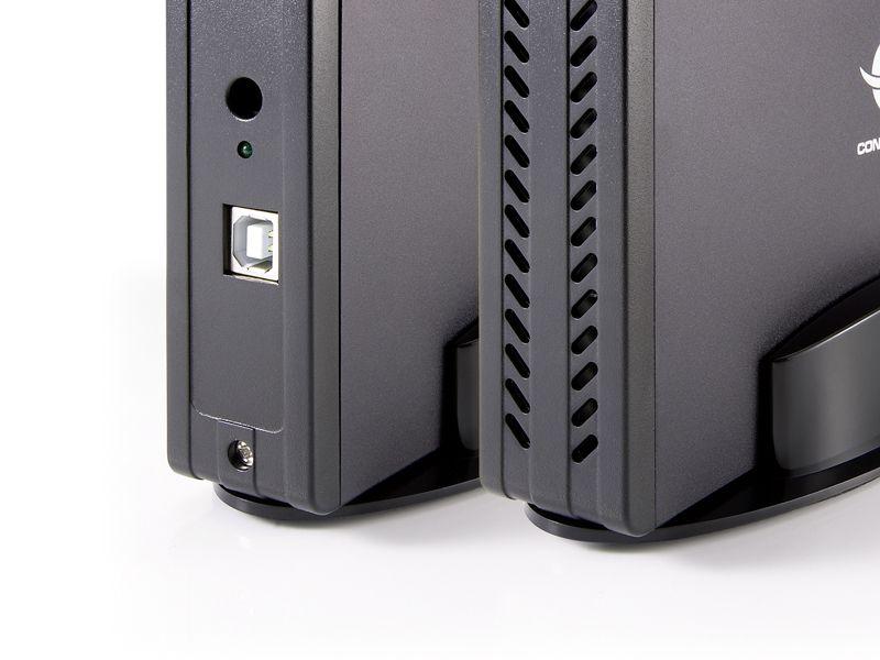 Caixa Externa para Disco Rígido CONCEPTRONIC CHD3SU (3,5" - Preto), miniatura 3
