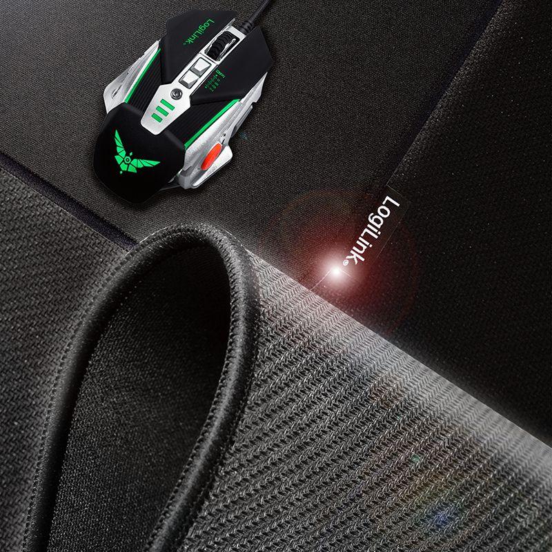 Tapete de Rato Gaming LOGILINK ID0198 (Poliéster - 2 mm - Preto), miniatura 7
