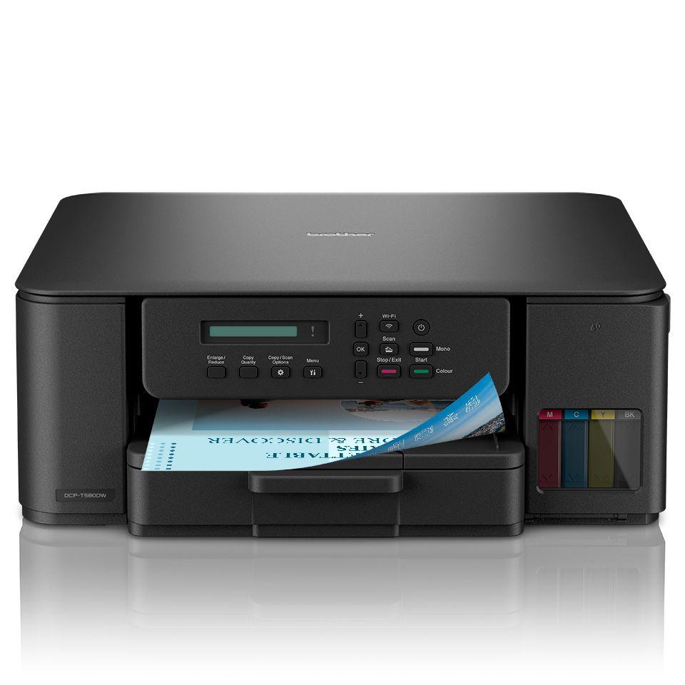 Impressora Multifunções BROTHER DCP-T580DW (A4 - Impressão a cores - 150 folhas - Preto)