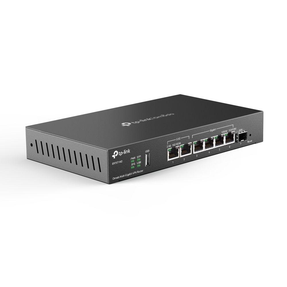 Router VPN Multi-Gigabit TP-LINK OMADA ER707-M2 (1,44 Gbit/s - Preto) — miniatura 3