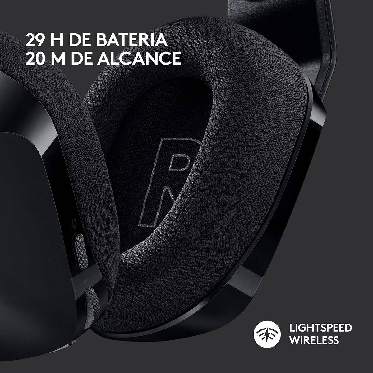 Headset Gaming LOGITECH G733 (Binaural - Sem fios - Circum-aural - Preto) — miniatura 5