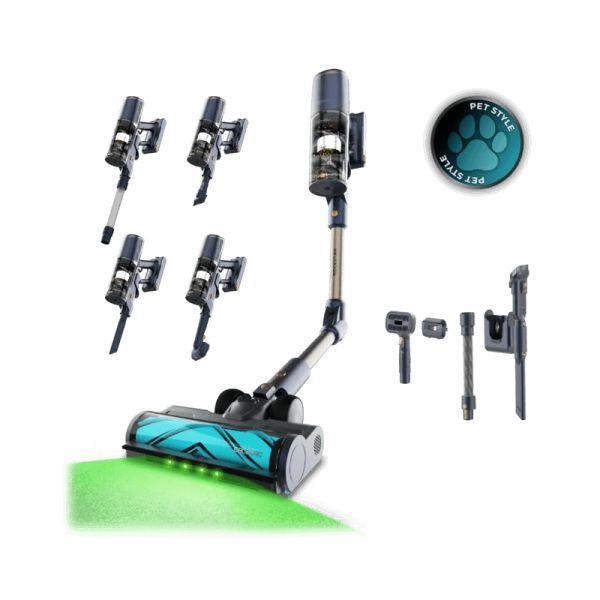 Aspirador Vertical CECOTEC Conga Rockstar RS90 Pet Flex Detect (650 W - 230 AW - 500 ml)
