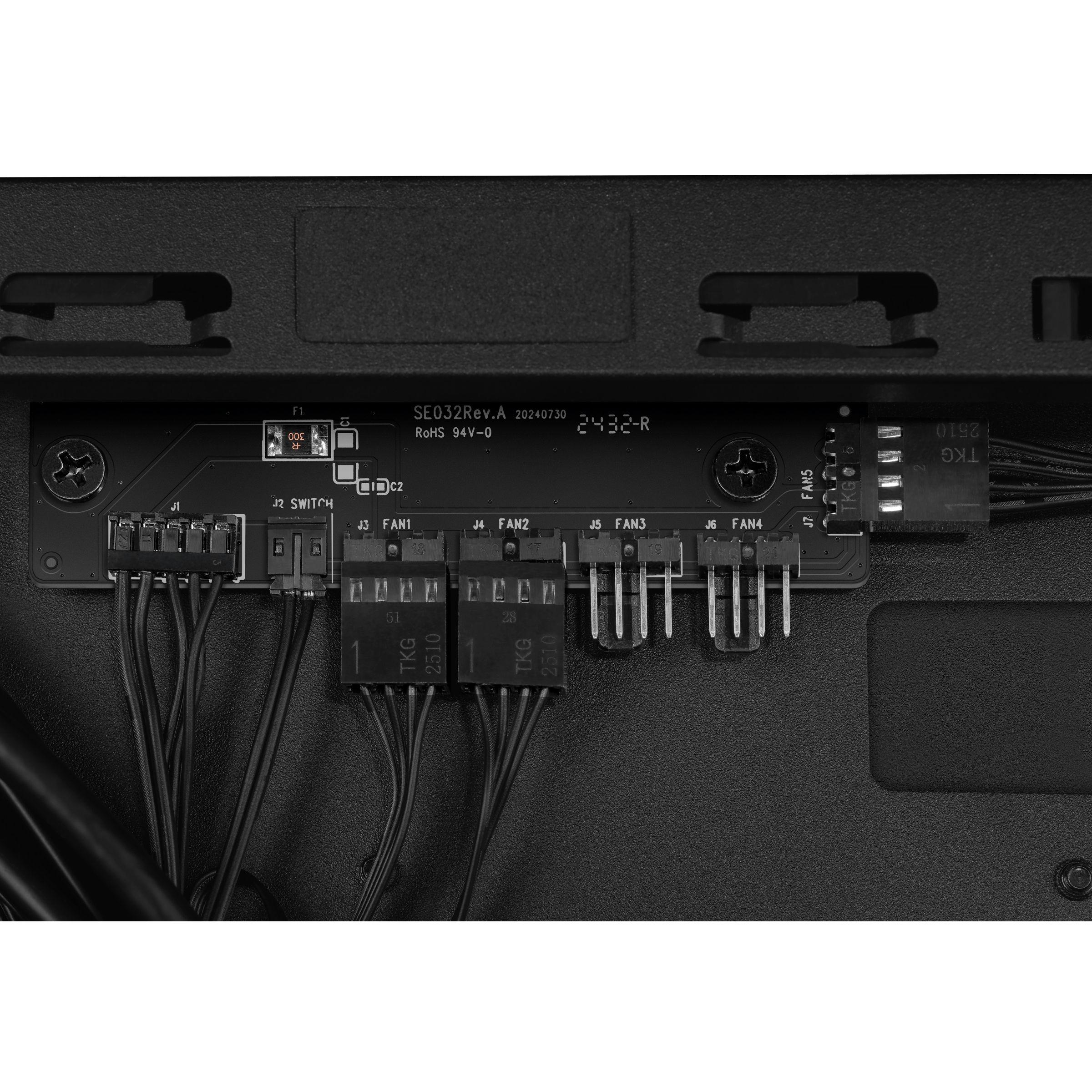 Caixa PC ASUS ProArt PA401 Wood TG PWM (Torre - Vidro temperado, Madeira - 16 cm - Preto), miniatura 18