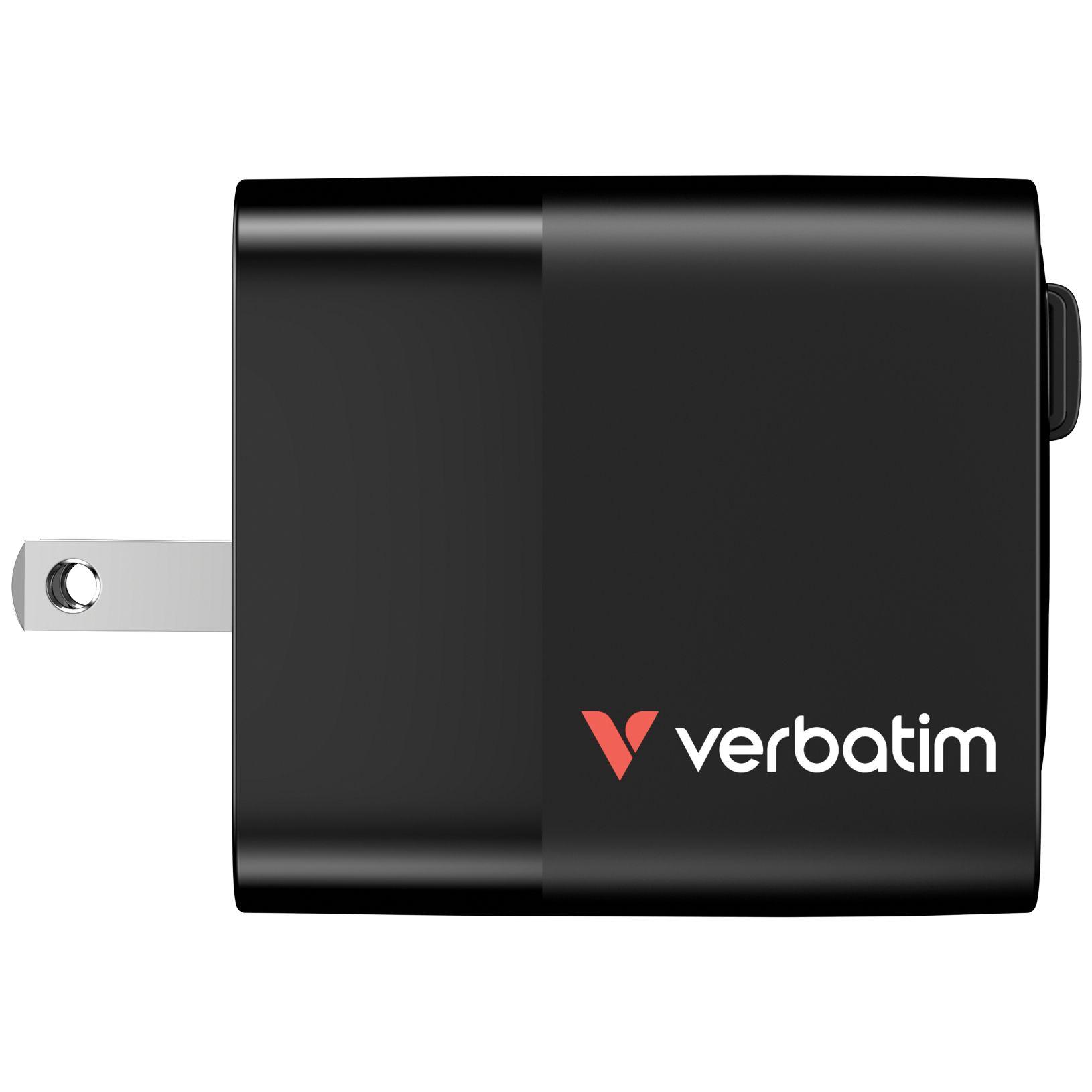 Carregador Universal de Parede VERBATIM 32217 (65 W - Até 65 W - Preto), miniatura 4