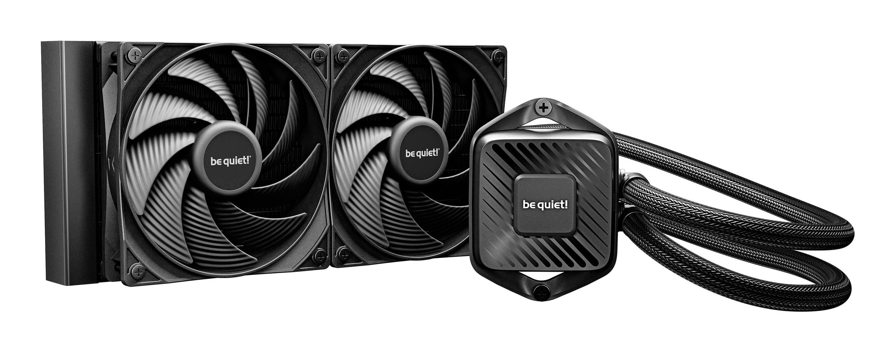 Cooler Líquido All-in-One BE QUIET! Pure Loop 3 240mm (120 mm - 2 ventoinhas - 2100 RPM - Preto)