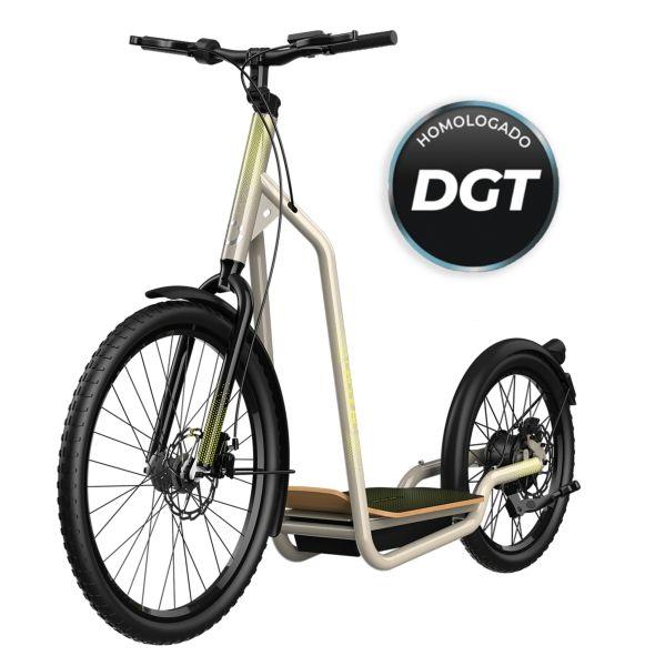 Trotinete Elétrica CECOTEC Trotón (Até 50 km - 120 kg - 12,5 Ah - Bege)