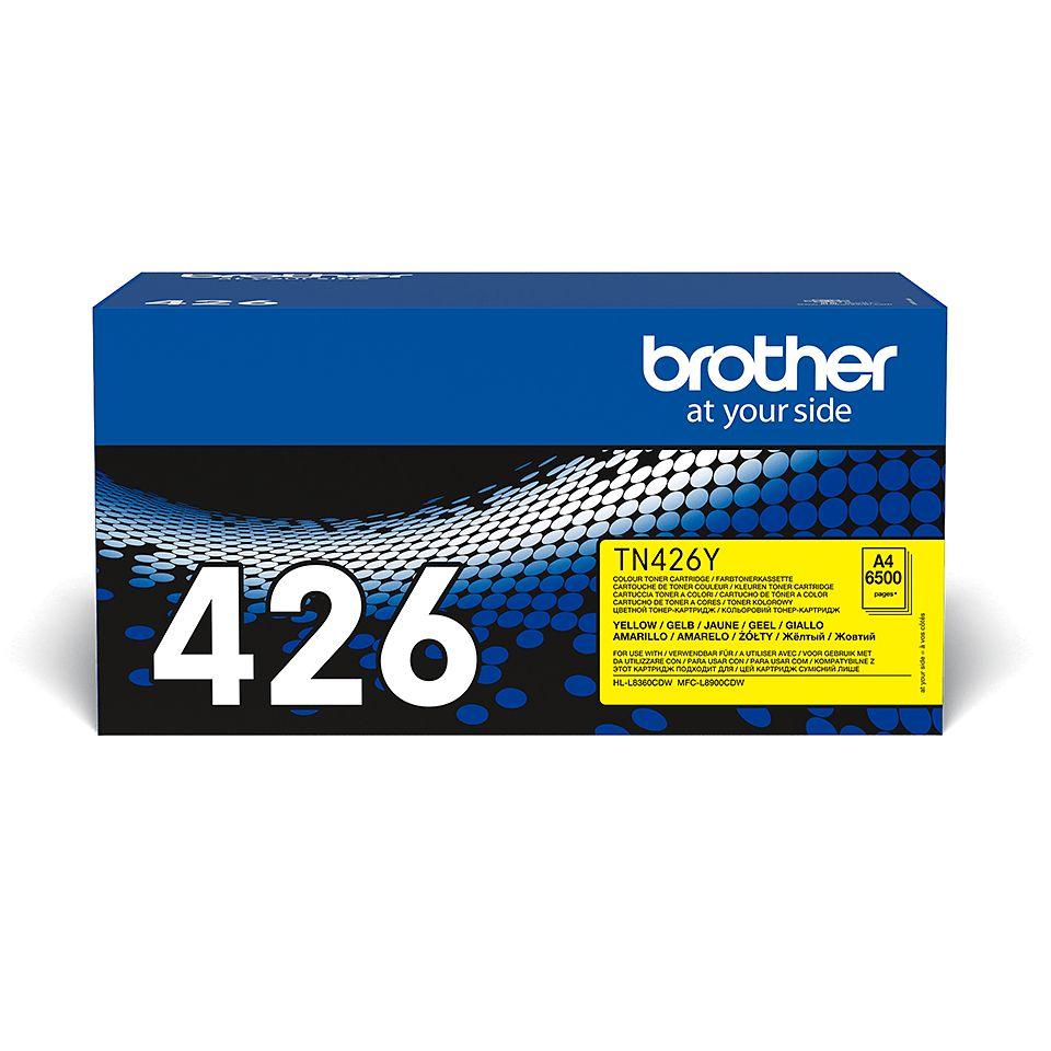 Toner BROTHER TN-426Y (6500 páginas - Amarelo)