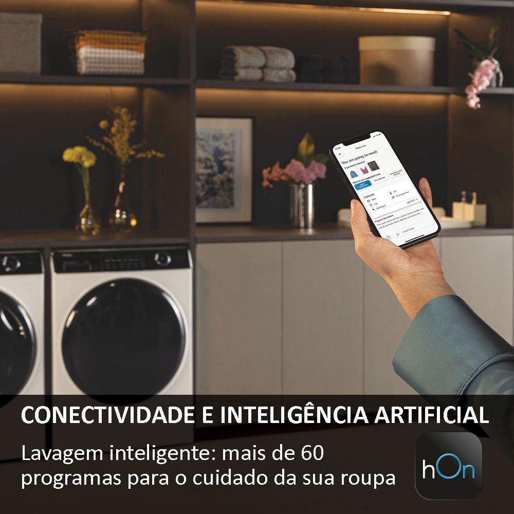Máquina de Lavar Roupa Independente HAIER HW100B14959U1S (1400 RPM - B - A - Branco) — miniatura 18