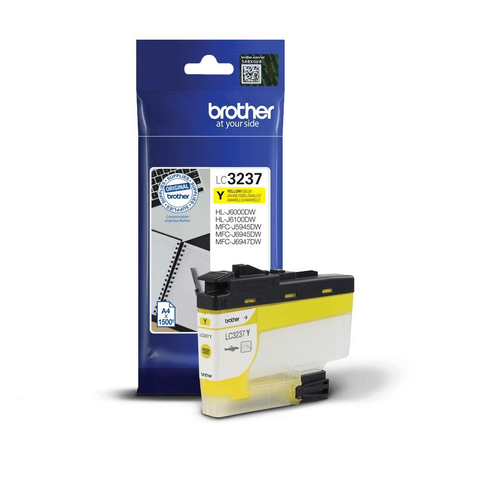 Tinteiro BROTHER LC3237Y (1500 páginas - Amarelo), miniatura 2