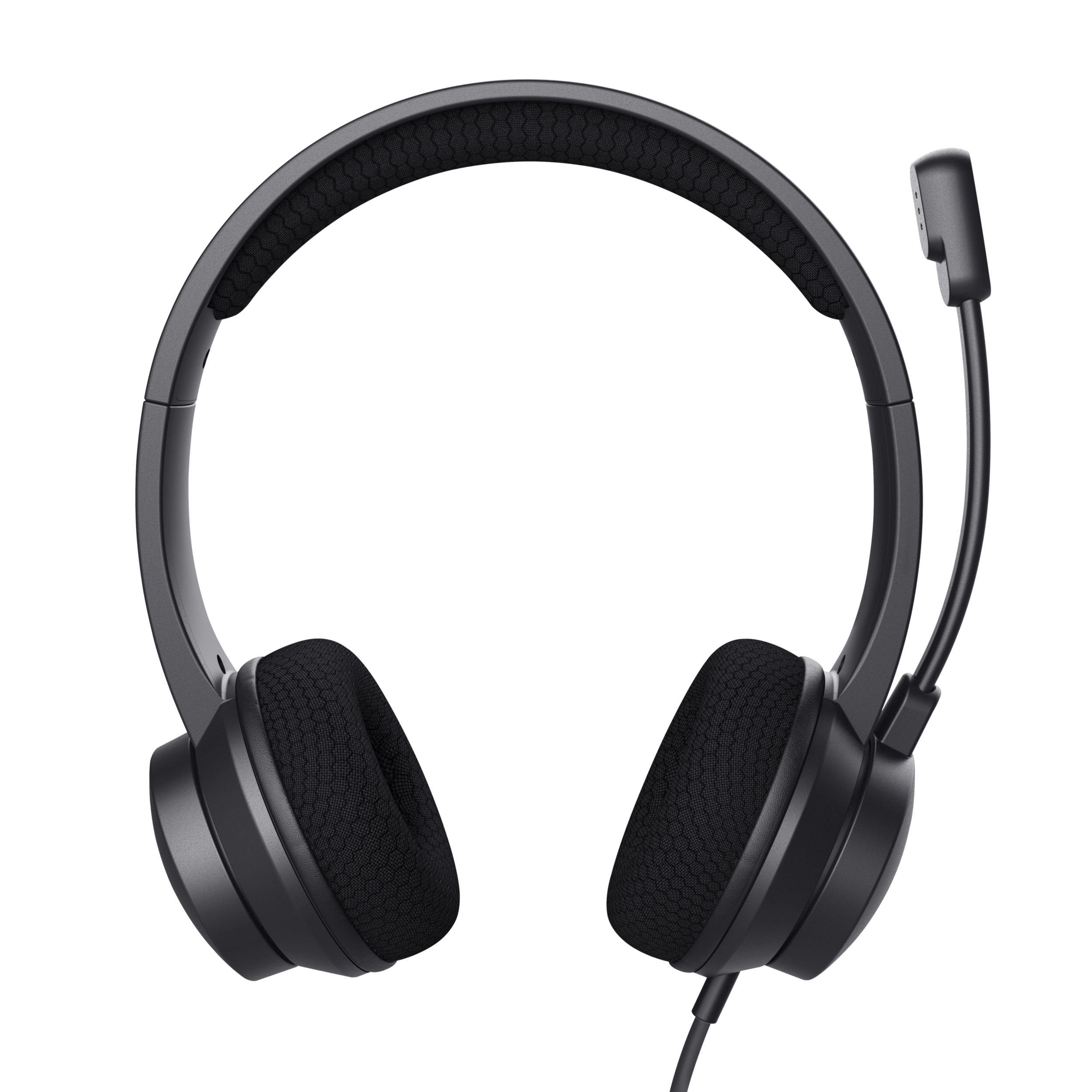 Headset TRUST Ayda USB-ENC (Binaural - Com fios - Supra-aural - Preto) — miniatura 3