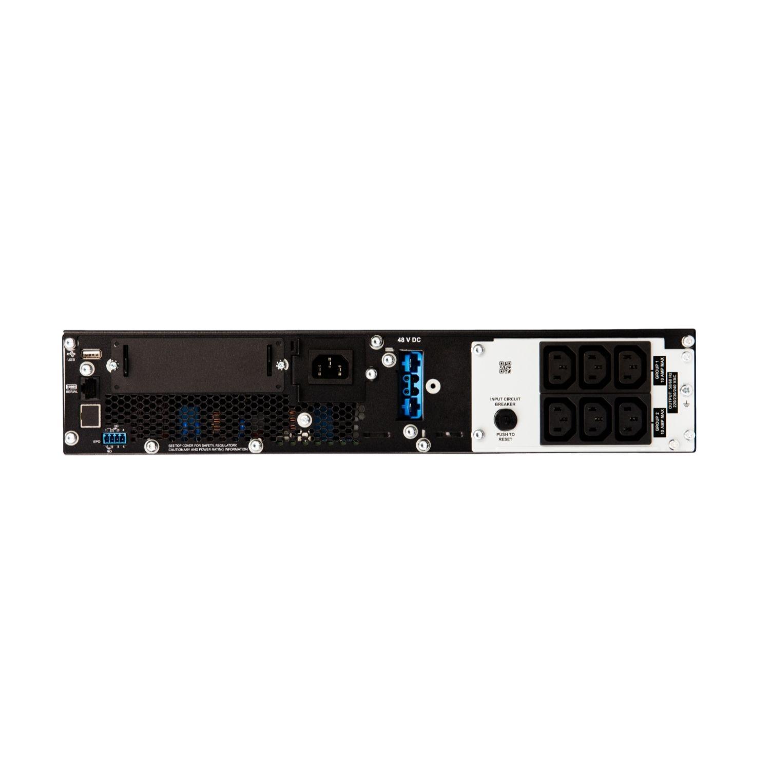 UPS Online APC SRT1500RMXLI (Acoplador C13 - Preto) — miniatura 2