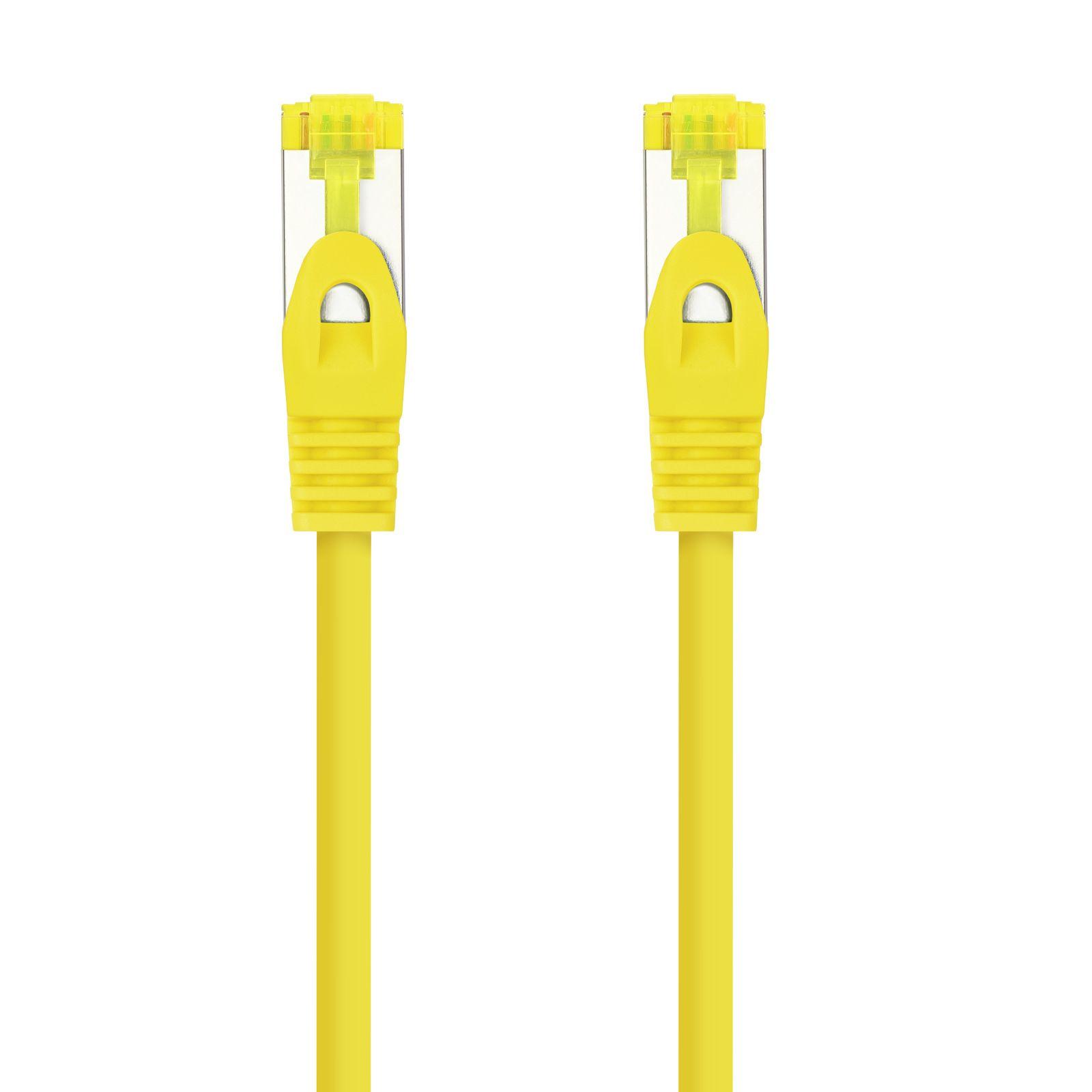 Cabo de Rede RJ45 NANO CABLE 10.20.1900-L25-Y (0,25 m - Cat6A - RJ-45 - Amarelo), miniatura 2