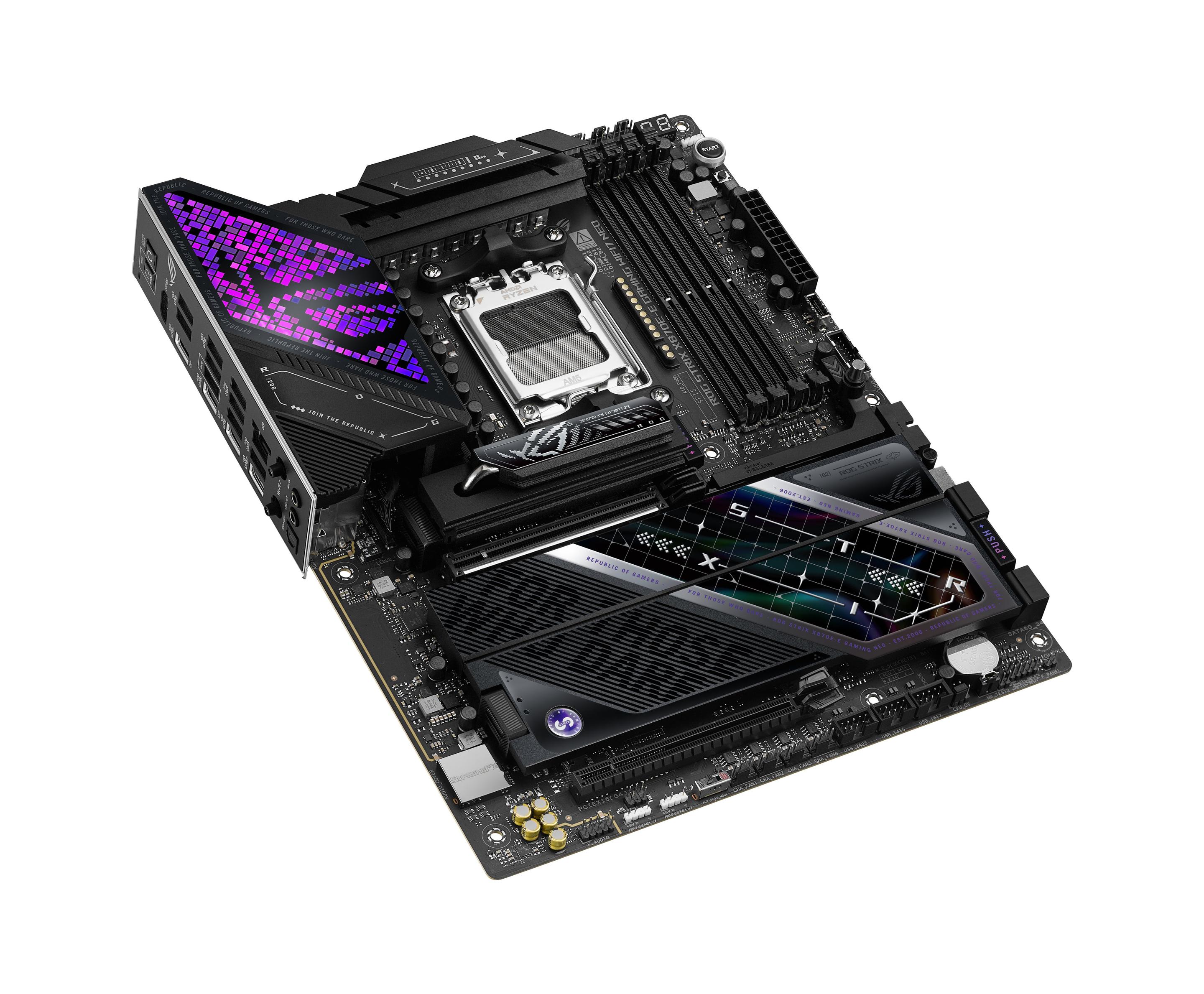 Motherboard ASUS ROG STRIX X870E-E GAMING WIFI7 NEO (AM5 - ATX - Duplo canal - Preto), miniatura 5