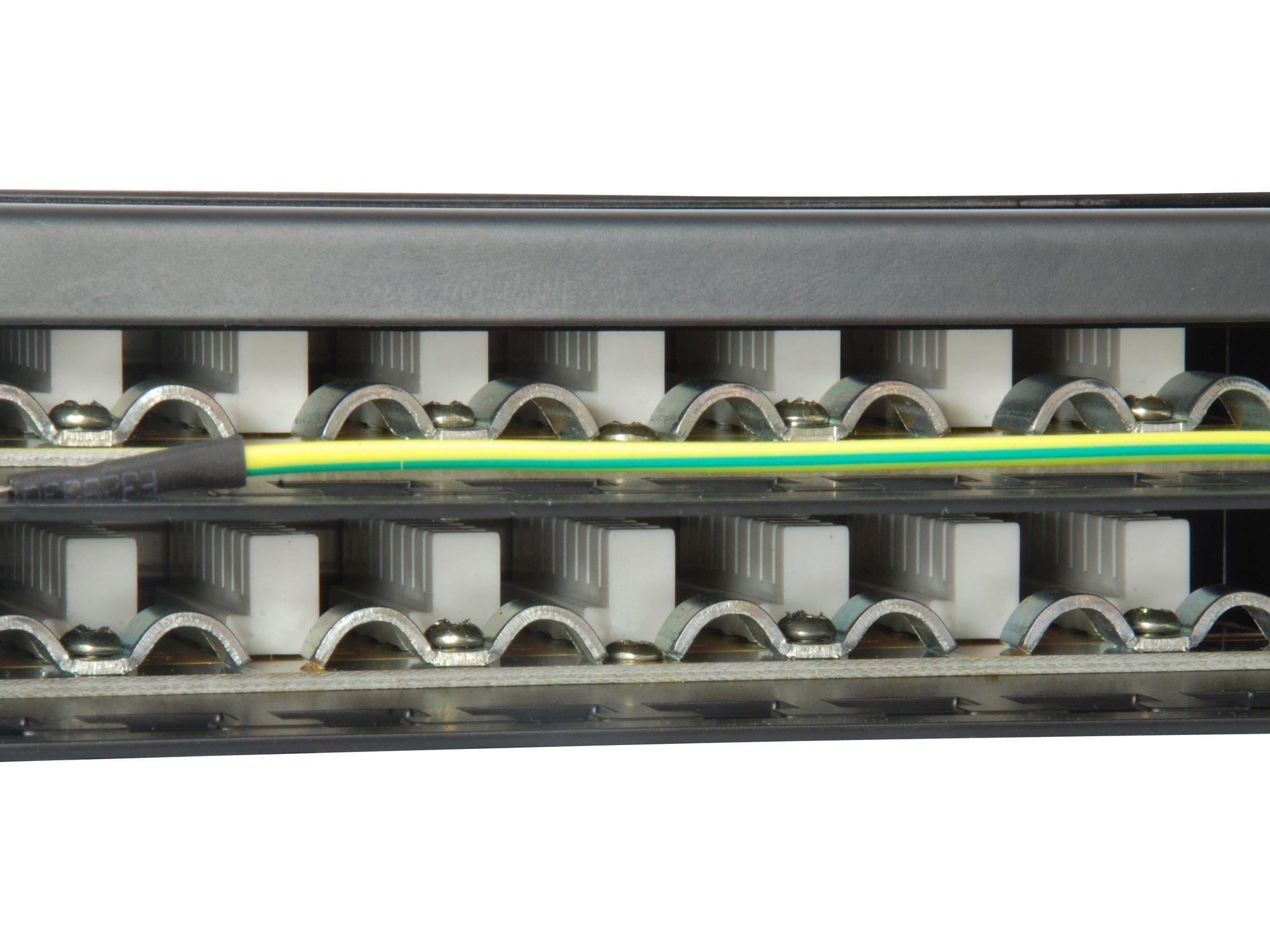 Painel de Patch EQUIP 326449 (RJ-45 - Montagem em rack - Preto) — miniatura 3