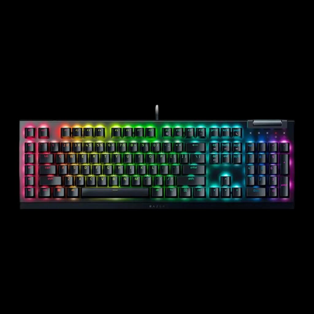 Teclado RAZER BlackWidow V4 X (ES - Mecânicos Razer Yellow - Com fios - Preto), miniatura 2
