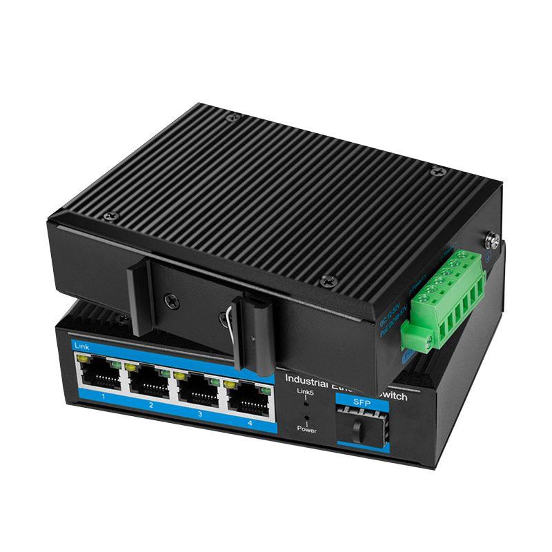 Switch Industrial LOGILINK NS204 (Gigabit Ethernet - 14 Gbit/s - Preto), miniatura 2