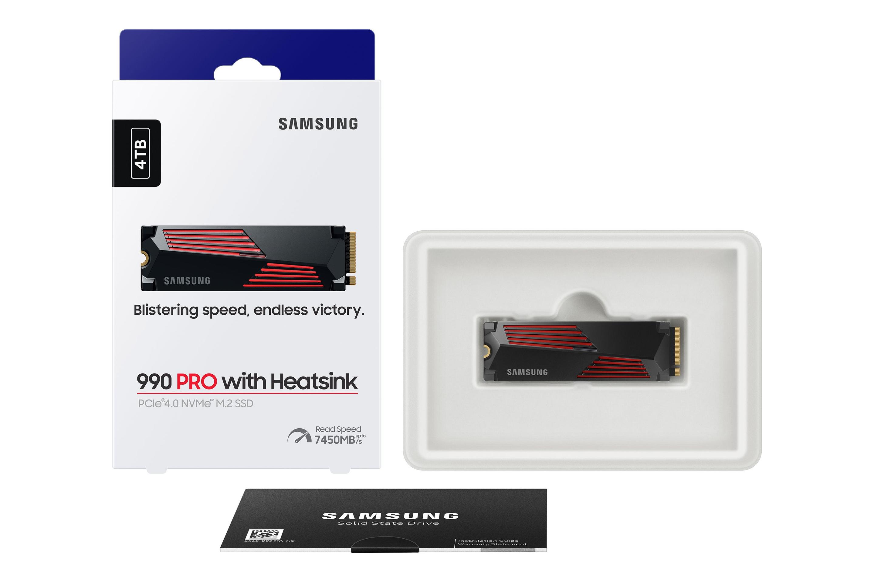 SSD SAMSUNG 990 PRO MZ-V9P4T0GW (4 TB - M.2 2280 - PCI Express 4.0 NVMe) — miniatura 11