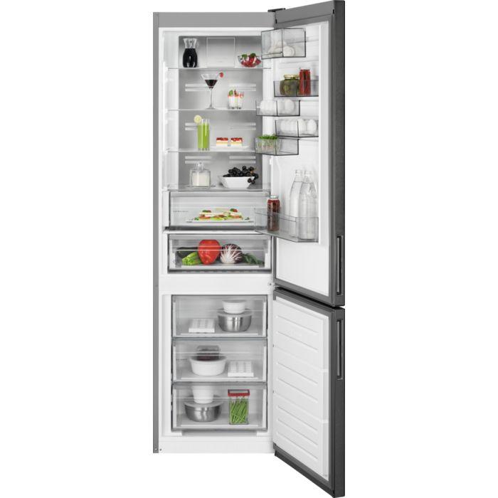 Frigorífico Combinado Independente AEG RCS736DXMB (367 L - 201x59,5x65 cm - 201 cm - Preto)
