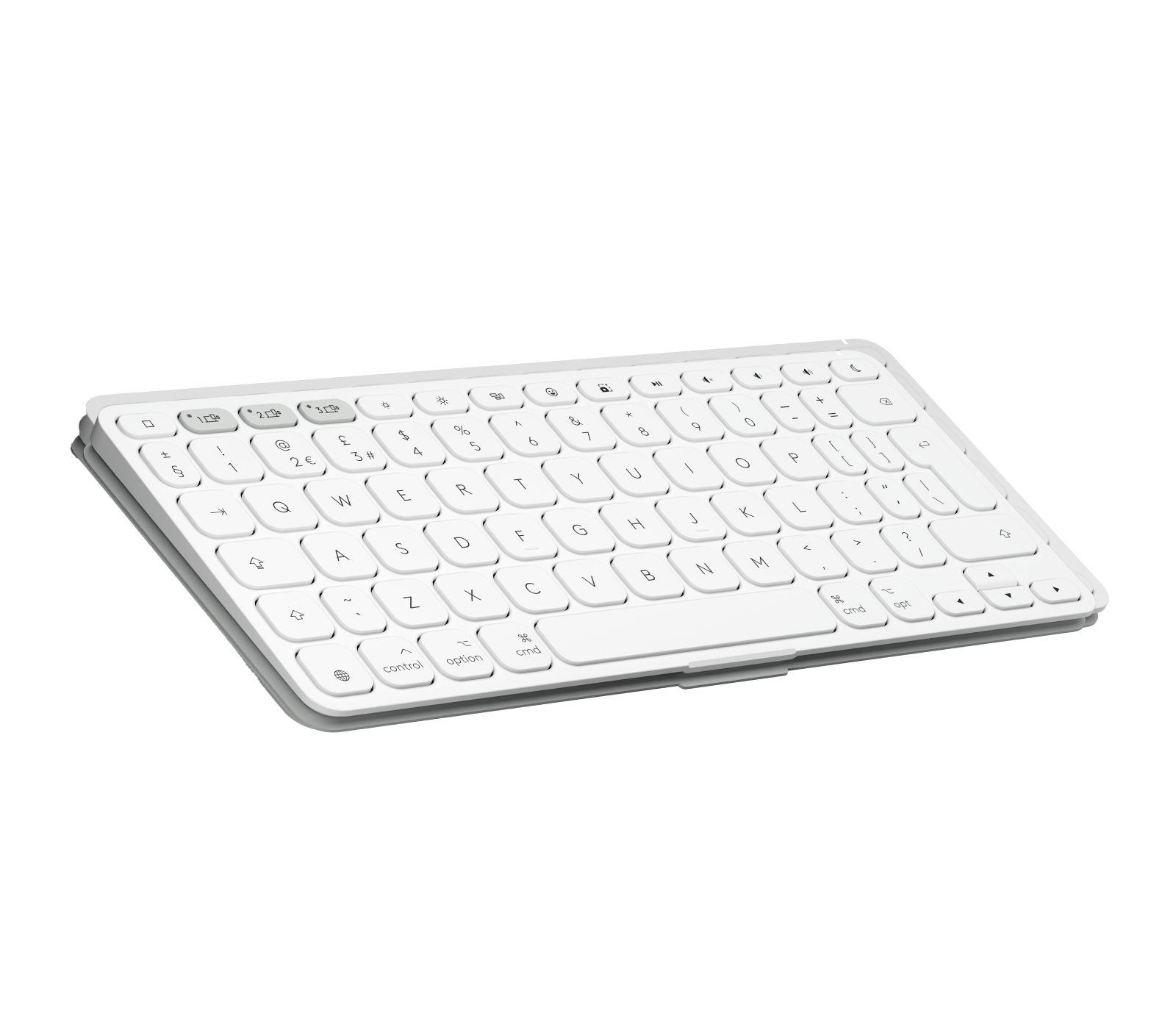 Teclado LOGITECH Keys-To-Go 2 (Estados Unidos - Teclas tesoura - Mini - Branco) — miniatura 6