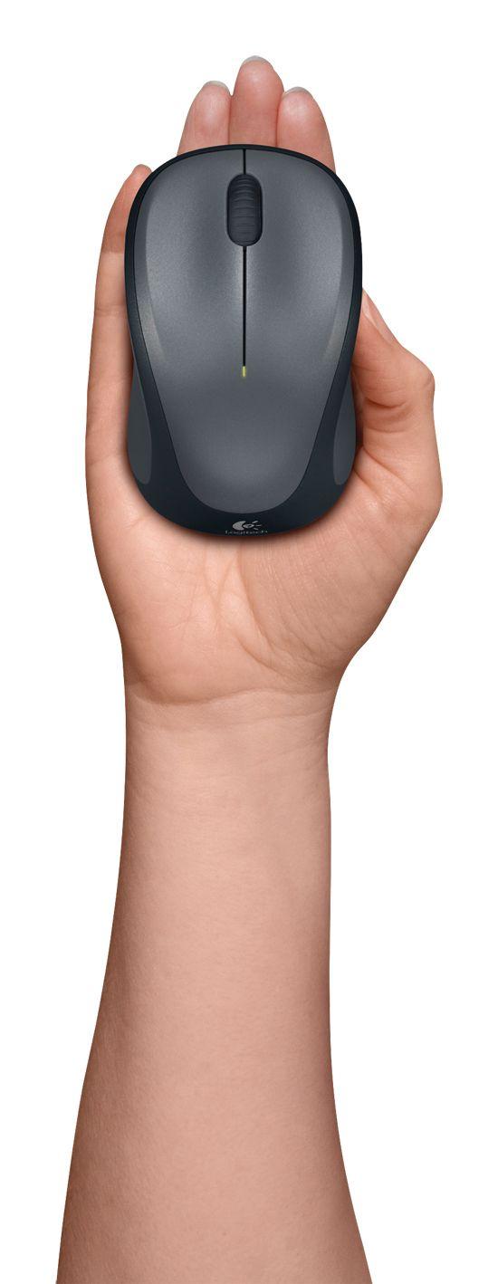 Rato LOGITECH M235 (Mão direita - Ótico - RF Wireless - Prateado) — miniatura 6