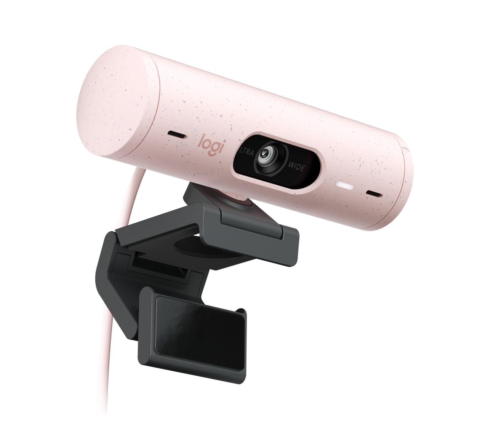 Webcam LOGITECH Brio 500 (USB Type C - USB Type-C - Rosa) — miniatura 7
