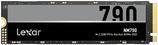 SSD LEXAR NM790 (512 GB - M.2 2280 - NVMe PCIe Gen4 x4 - Preto)