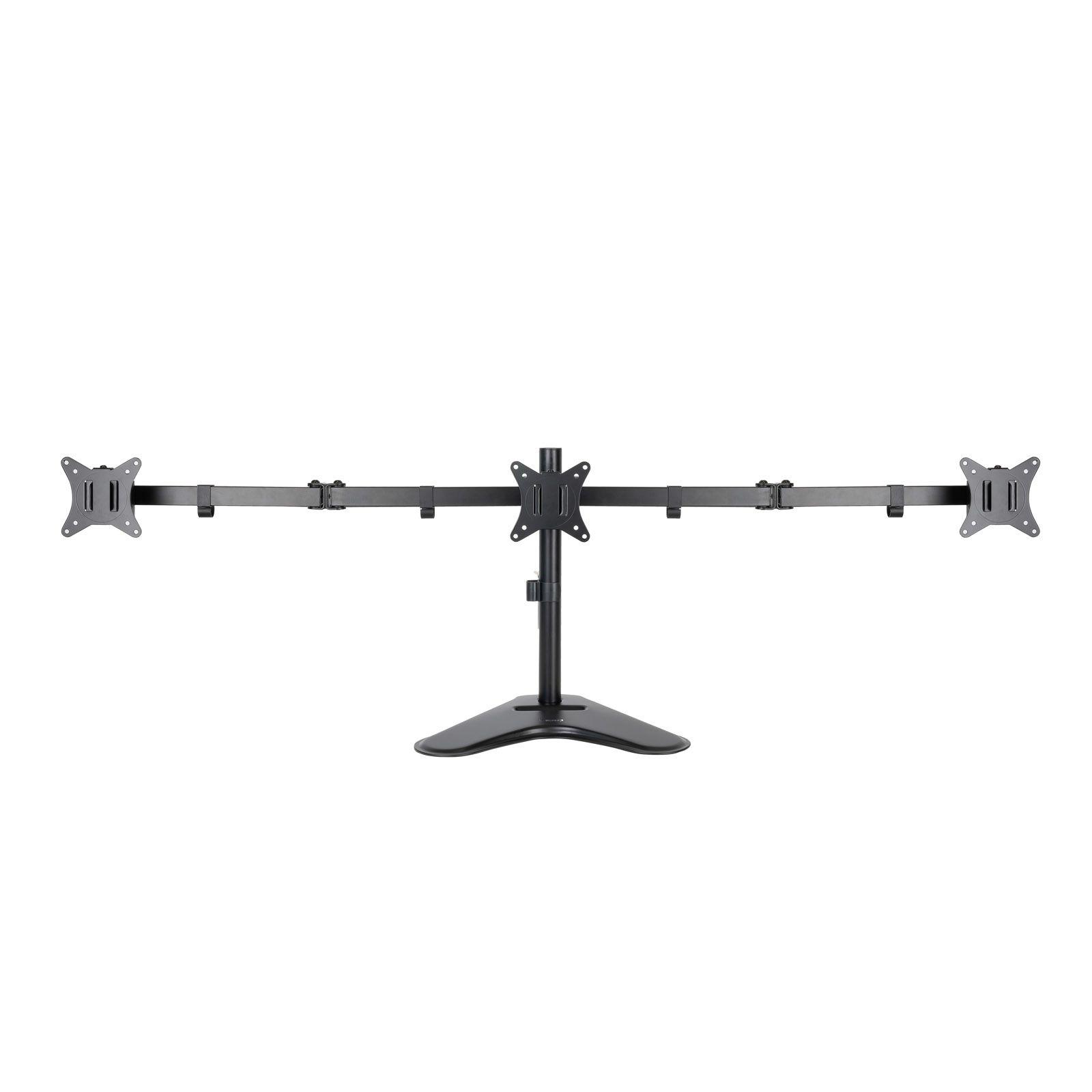 Suporte de Mesa para 3 Monitores TOOQ DB1704TN-B (17" a 27" - Preto), miniatura 2