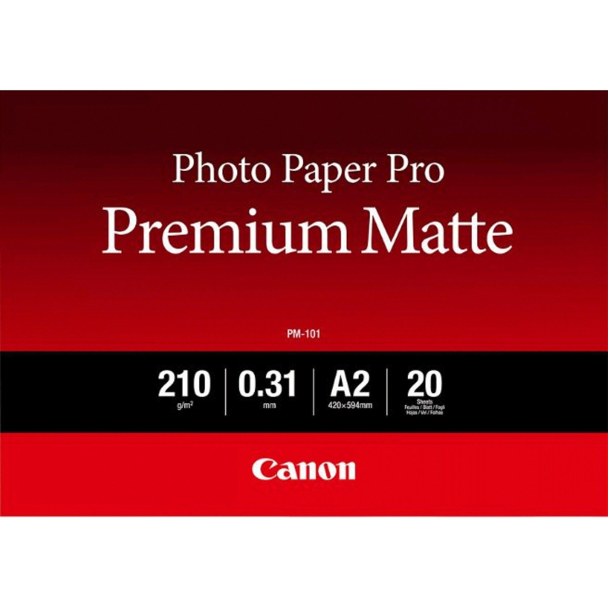 Papel Fotográfico CANON PM-101 Pro Premium Matte (Branco)