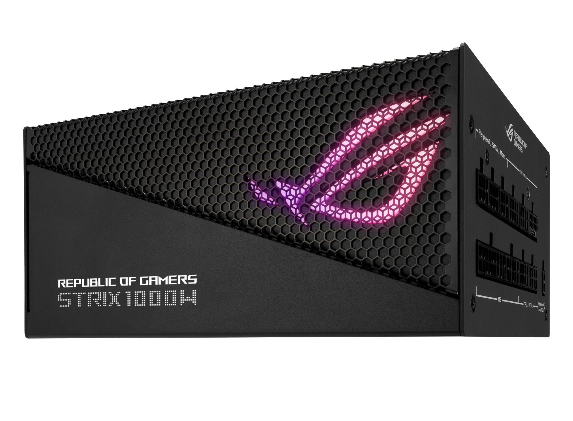 Fonte de Alimentação ASUS ROG Strix 1000G Aura Edition (ATX - 80 PLUS Gold - Totalmente modular - Preto), miniatura 8