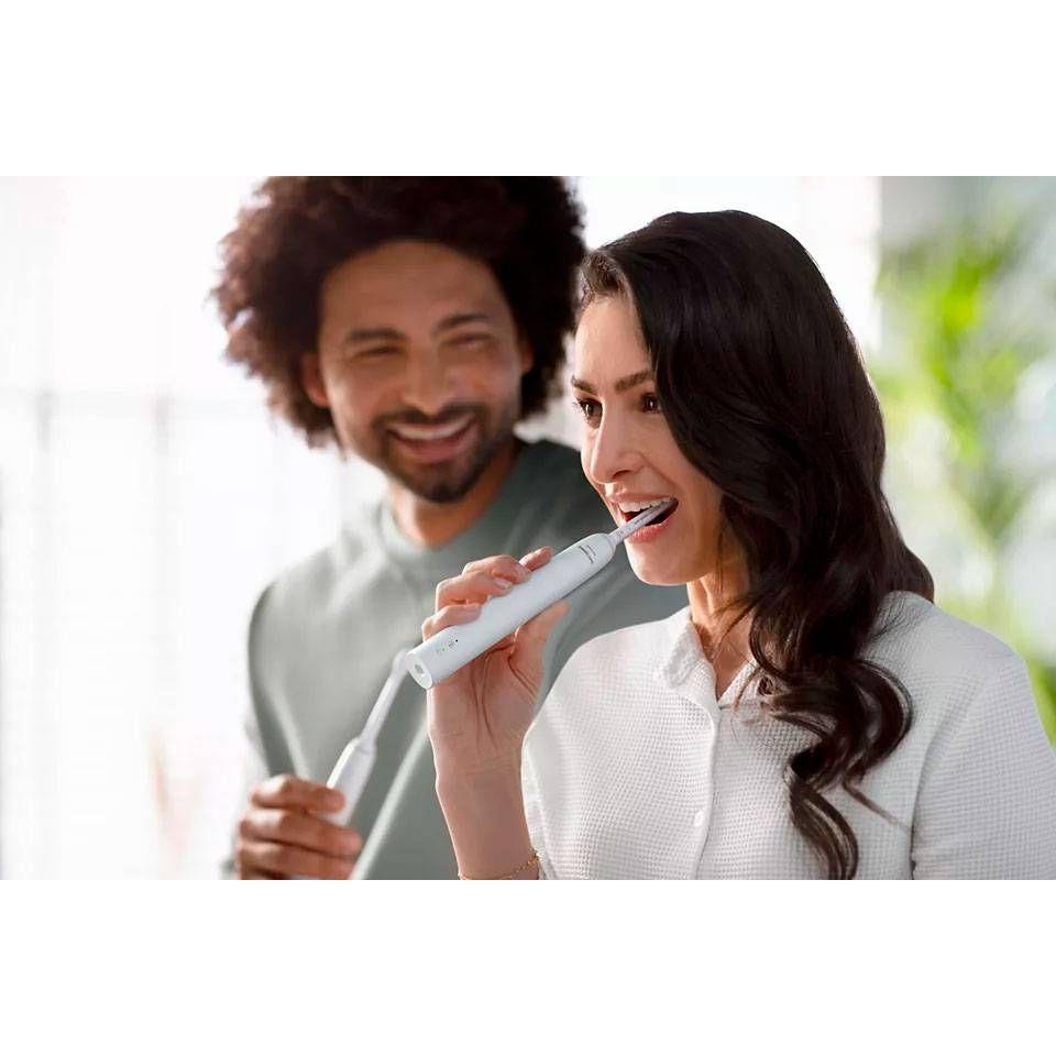 Escova de Dentes Elétrica Sónica PHILIPS Sonicare 3100 Series HX3673/13 (Branco) — miniatura 3