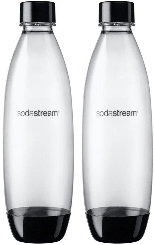 Pack de Garrafas de Carbonatação SODASTREAM Fuse (Preto e Transparente)
