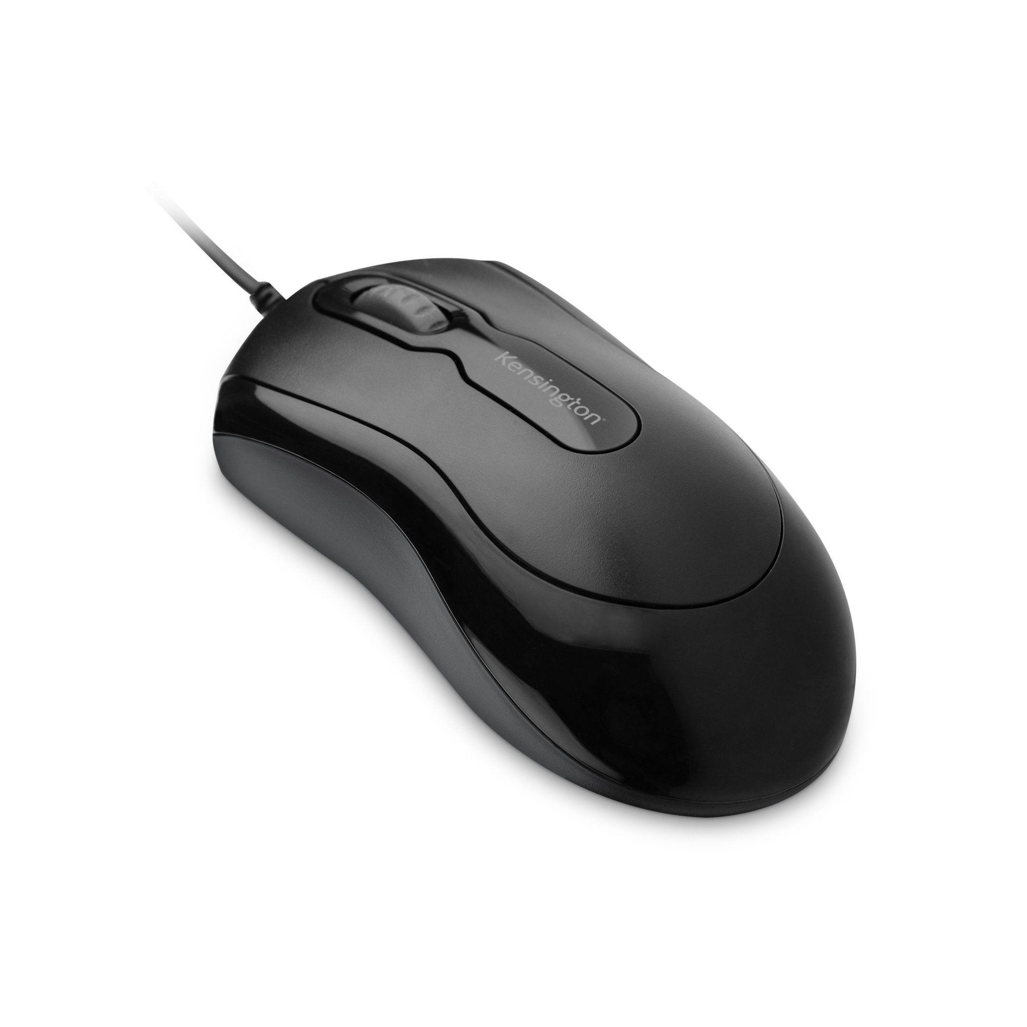 Rato KENSINGTON K72356EU (Ambidestro - 800 DPI - Ótico - Preto)