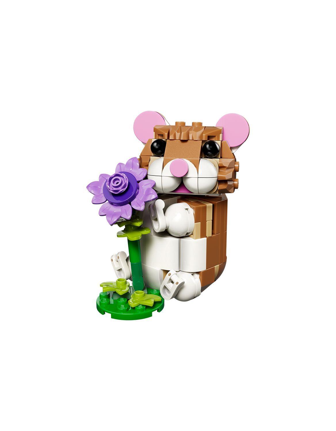 LEGO 31376 Creator Hámster Adorável Com Flor (7+ anos - 166 peças)