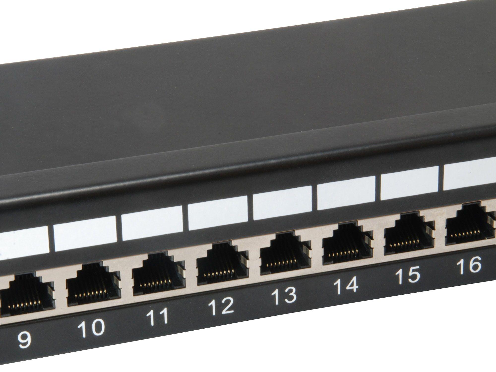 Painel de Patch EQUIP 326425 (24x RJ-45 - Cat6 FTP - 1U - 250 MHz - Preto) — miniatura 5