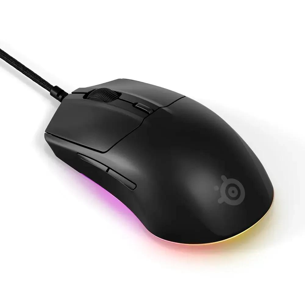 Rato STEELSERIES Rival 3 Gen 2 (Ambidestro - 8500 DPI - Ótico - Preto), miniatura 4