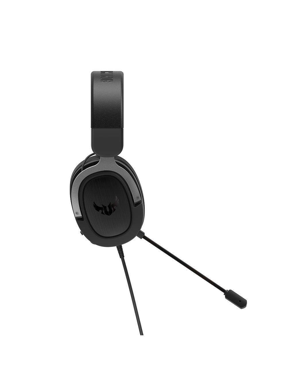 Headset Gaming ASUS TUF Gaming H3 (Binaural - Com fios - 50 mm - Cinzento Metalizado) — miniatura 2
